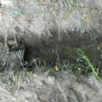 Other side of the pipe.