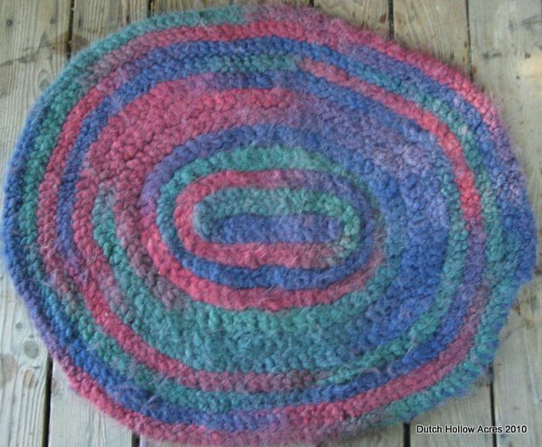 Braided Alpaca Rug