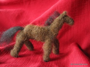 Needle Felt Horse
